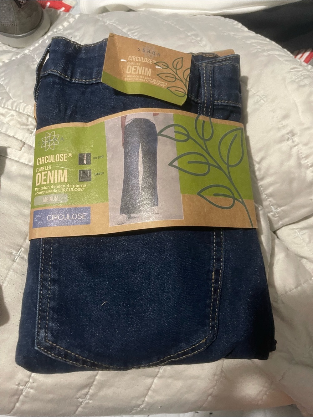 Serra Men's Dark Blue Bootcut Jeans